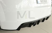 Rieger Audi 8J-FV 8S Left & Right Rear Side Splitters (TT & TTS)