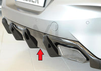 Rieger 00088215 BMW Z4 G4Z/G29 Rear Diffuser for Original Tailpipe Left & RIght - Glossy Black