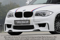 Rieger 00035031 BMW 1 Series E81 E82 E87 E88 Front Bumper