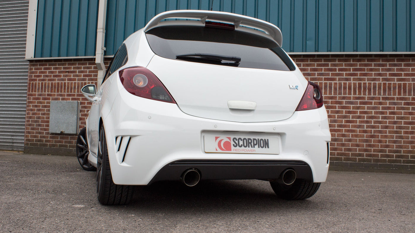 Scorpion SVXS055 Vauxhall Corsa D VXR/Nurburgring Non-Resonated Cat-Back Exhaust System