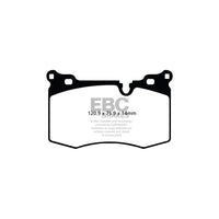 EBC DP91854 Mini R55 R58 R59 Orangestuff Front Brake Pads  - Brembo Caliper