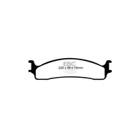EBC DP41650R Dodge Yellowstuff Front Brake Pads (Inc. Ram Pick-Up 2500 & 3500) (Pair)