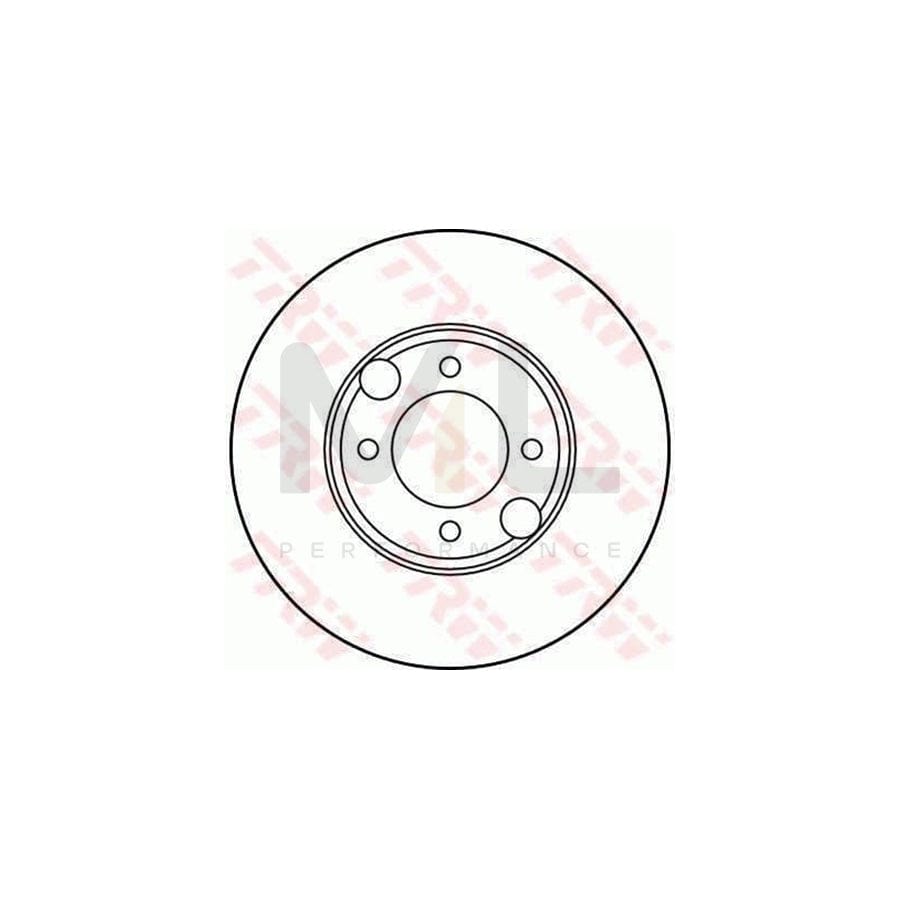 TRW DF1878 Brake Disc Solid | Performance Parts Direct Car Parts