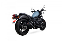 Scorpion PHA191BCER Honda CMX500 (Rebel) Red Power Slip-On - Black Ceramic Coated Sleeve |  UK