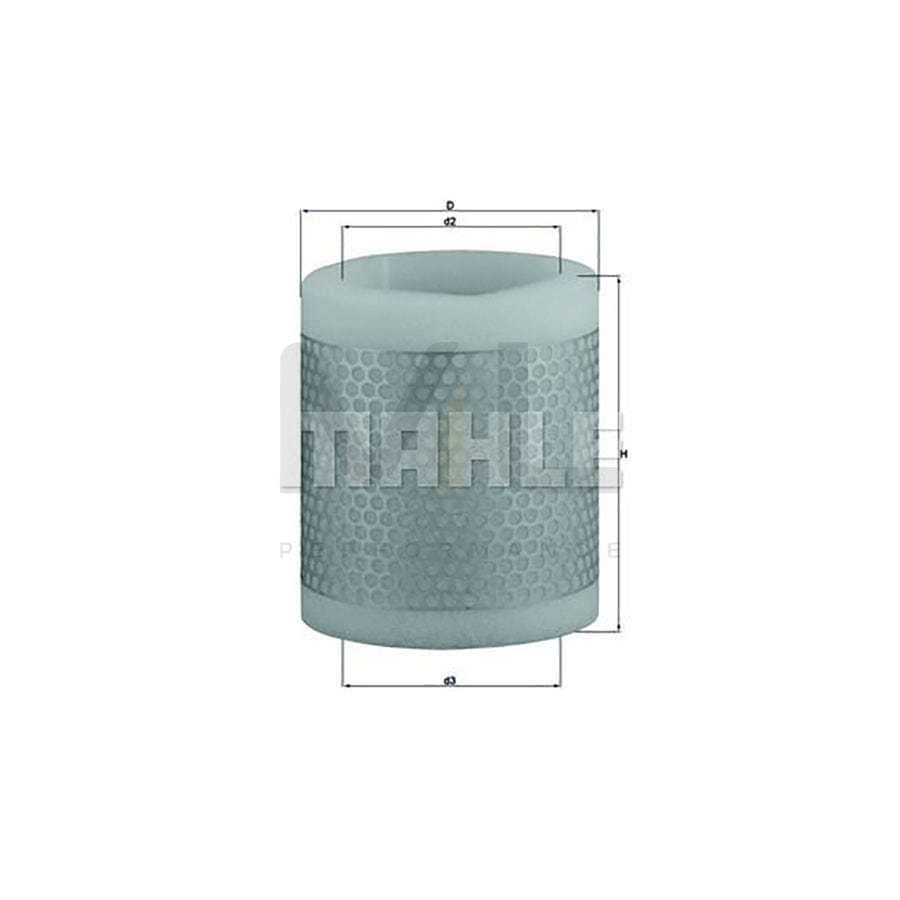 MAHLE ORIGINAL LX 124 Air Filter for PEUGEOT 205 Filter Insert | Performance Parts DirectCar Parts