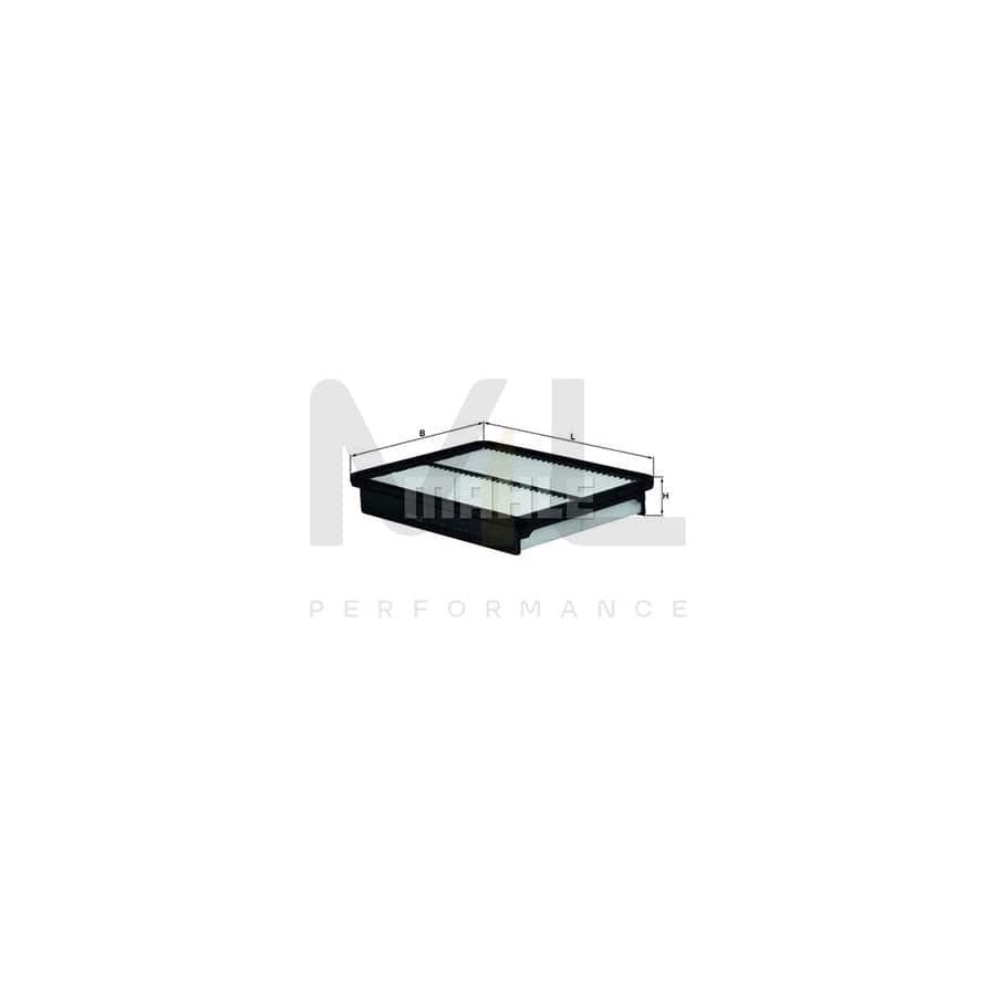 MAHLE ORIGINAL LX 2956 Air Filter Filter Insert | Performance Parts DirectCar Parts