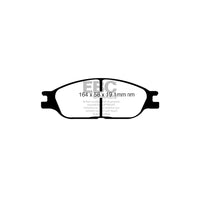 EBC DP61310 Ford Windstar Greenstuff Front Brake Pads (Pair)