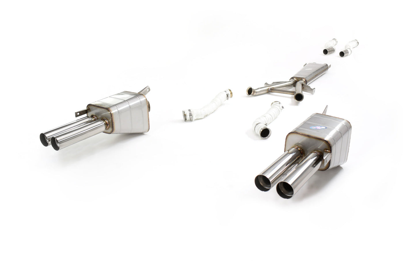 QuickSilver MT014 Maserati Khamsin Stainless Steel Exhaust