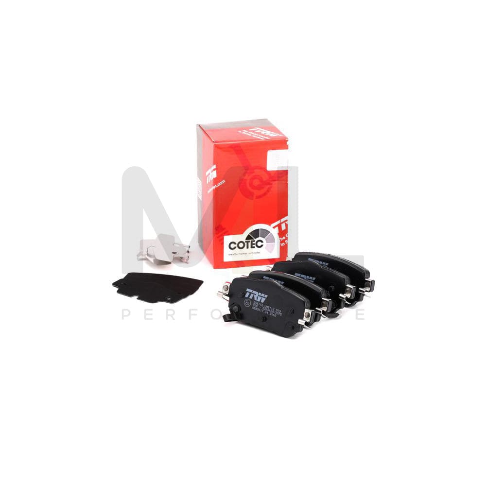 TRW Gdb3617 Brake Pad Set With Acoustic Wear Warning | Performance Parts Direct Car Parts