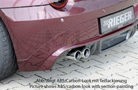 Rieger 00050504 BMW Z4 E85 Rear Diffuser for Twin Tailpipe Left