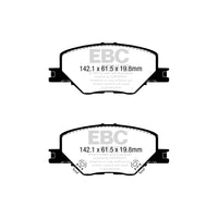 EBC DPX2340 Opel Vauxhall Insignia Ultimax Front Brake Pads (Pair)