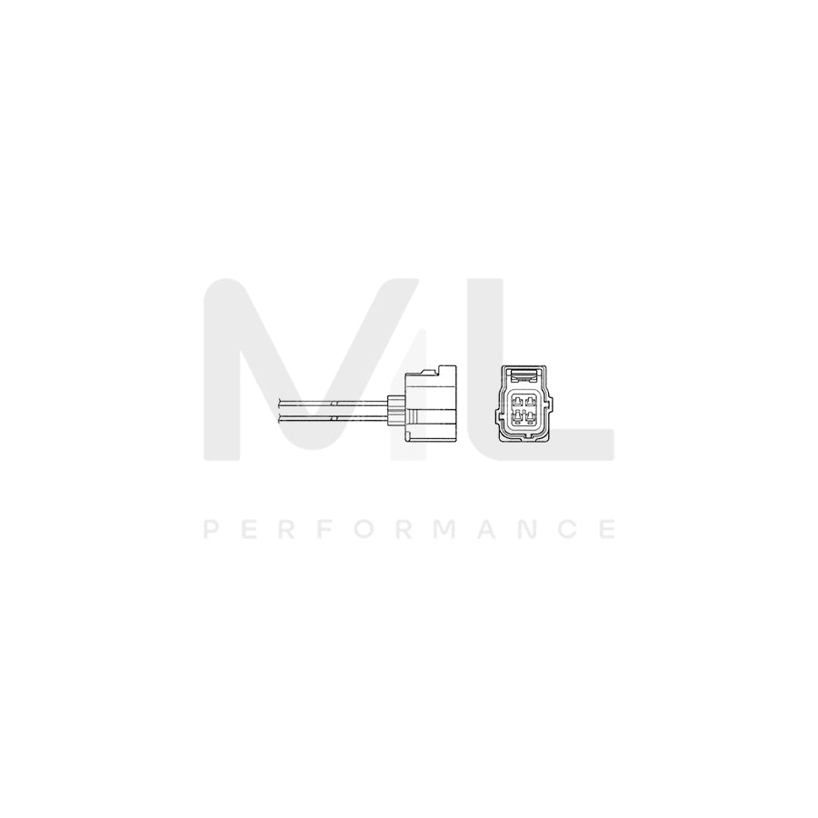 NTK Lambda Sensor / O2 Sensor (NGK 6400) - OZA623-C2