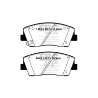 EBC PD03KF1642 Brake Pad & Disc Kit