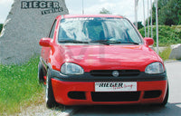 Rieger 00058811 Opel Corsa B Front Splitter -  Matte Black