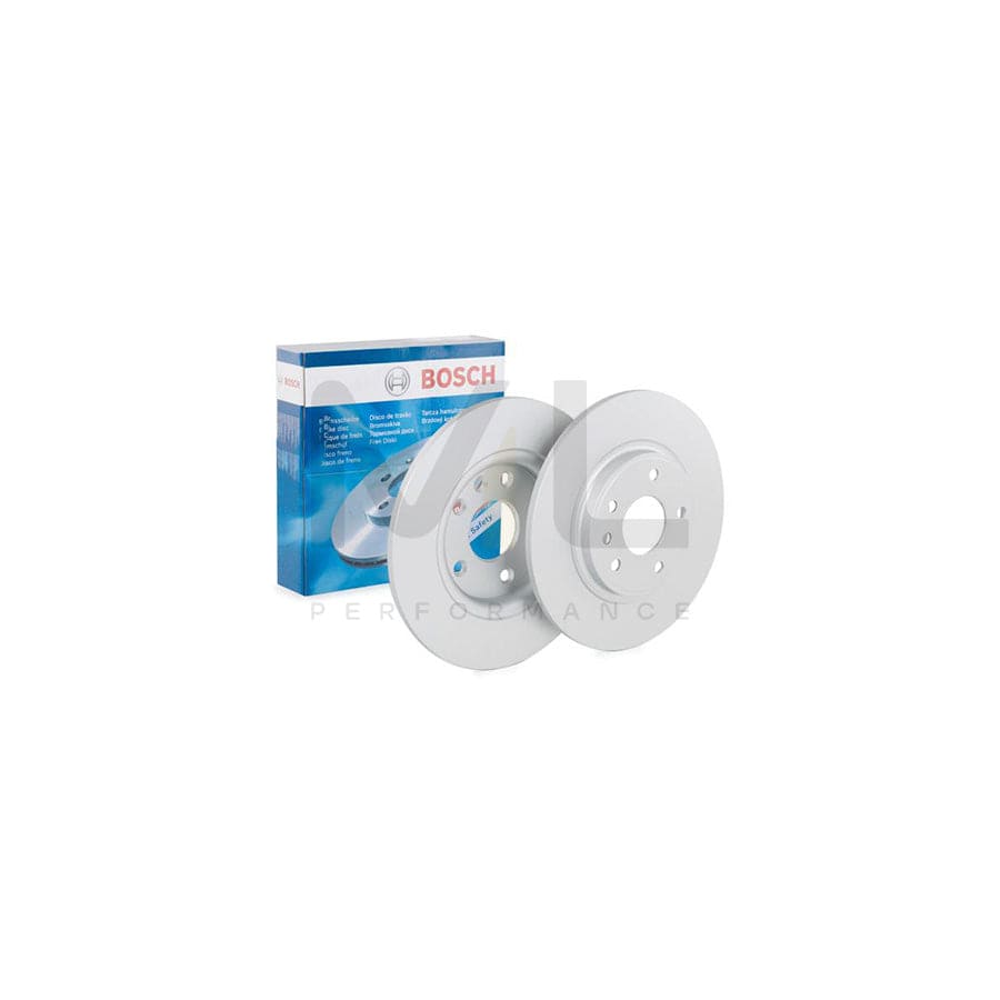 BOSCH 0 986 479 E57 Brake Disc Solid, Coated | Performance Parts Direct Car Parts