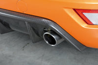 Rieger 00099118 Ford Focus 2 ST Rear Diffuser for Original Tailpipe Left & RIght - Carbon-Look