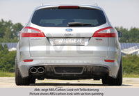 Rieger 00032109 Ford BA7 Mondeo Rear Diffuser for Twin Tailpipe Left -  Matte Black