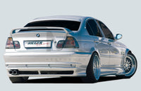 Rieger 00050106 BMW 3 Series E46 Rear Diffuser