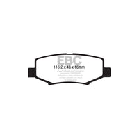 EBC PD40K657 Dodge Nitro Ultimax Pad & Plain Disc Kit