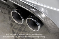 Rieger 00099568 BMW 3 Series E92 E93 Rear Diffuser for Twin Tailpipe Left & Right - Carbon-Look