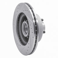 R1 Concepts R1 1973-1989 Chrysler CORDOBA Front Right Drilled & Slotted Silver Brake Rotor