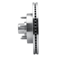 R1 Concepts R1 04-06 Ford E-150 Club Wagon Front Right Drilled & Slotted Silver Brake Rotor