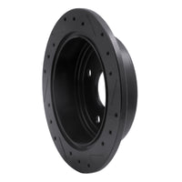 R1 Concepts R1 04-10 Chevrolet Optra (USA/Canada) Rear Left Drilled & Slotted Black Brake Rotor