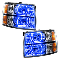 ORACLE Lighting Oracle 07-13 Chevrolet Silverado SMD HL - Square Style - ColorSHIFT w/ Simple Controller