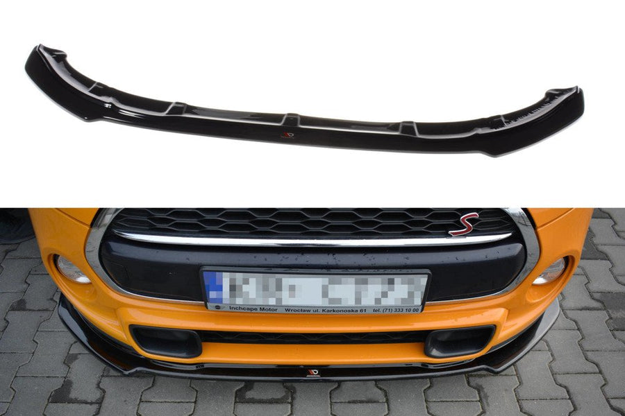 Maxton Design MC-S-3-56-FD1T Front Splitter Mini Cooper S F56 3-Door (Pre-Facelift) |