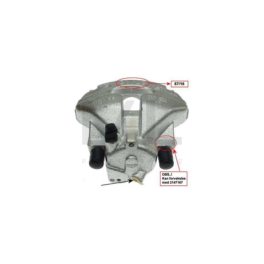 TEXTAR 38078400 Brake Caliper without holder | Performance Parts Direct Car Parts