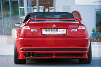 Rieger 00050205 BMW 3 Series E46 Rear Diffuser