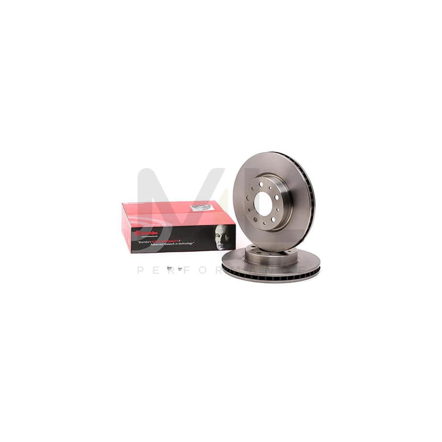 BREMBO 09.5315.14 Brake Disc Internally Vented, with bolts/screws  - 1 piece