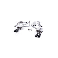 MillTek Audi B9 Non-Resonated Cat-Back Exhaust (S4 & S5)