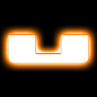 ORACLE Lighting Universal Illuminated LED Letter Badges - Matte Wht Surface Finish - U