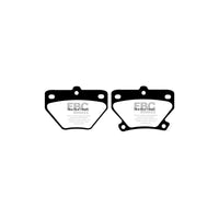 EBC PD01KR741 Toyota Greenstuff Rear Brake Pad & Plain Disc Kit - Akebono Caliper (Inc. Celica & Prius)