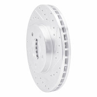 R1 Concepts R1 01-07 Buick Rendezvous Front Right Drilled & Slotted Silver Brake Rotor