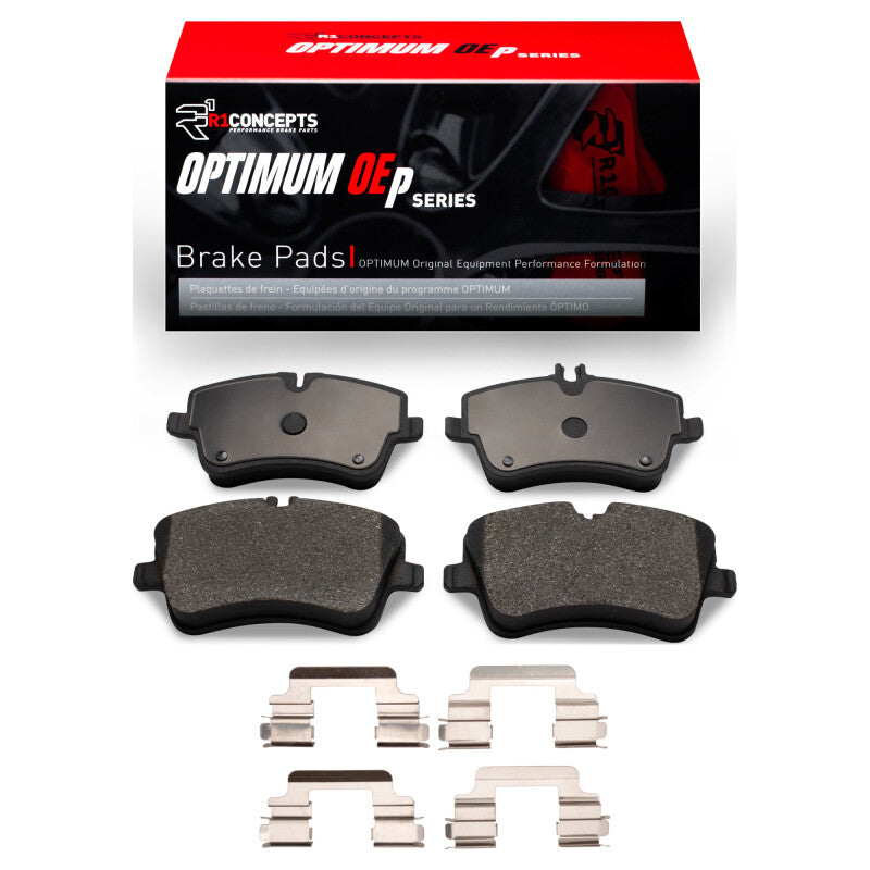 R1 Concepts R1 01-05 Mercedes-Benz C240 Front Optimum OE Pads & Hardware Kit