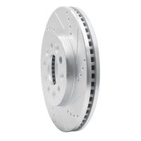 R1 Concepts R1 04-07 Ford Freestar Front Right Drilled & Slotted Silver Brake Rotor