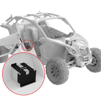 DS18 Dual Battery Upgrade 80 Amp Battery Isolator Fits 2 Batteries Wire & Battery Bracket Kit 18-24