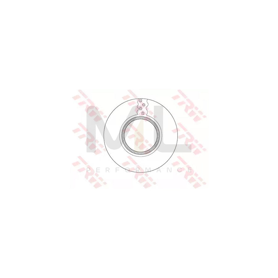 TRW DF5091S Brake Disc Vented | Performance Parts Direct Car Parts