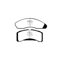 EBC PD02KF231 Ford Mustang Redstuff Front Brake Pad & Plain Disc Kit