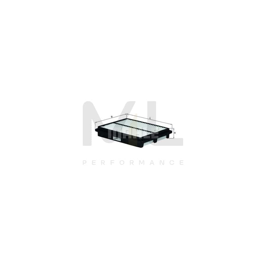 MAHLE ORIGINAL LX 829 Air Filter Filter Insert | Performance Parts DirectCar Parts