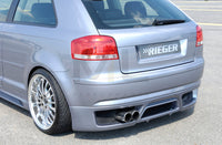 Rieger 00056706 Audi 8P A3 Rear Diffuser