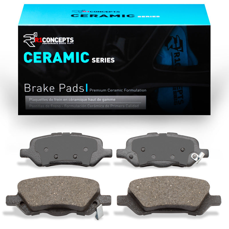 R1 Concepts R1 09-15 Toyota Venza Rear Ceramic Brake Pads