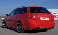 Rieger 00055227 Audi 8E B7 A4 Rear Diffuser for Twin Tailpipe Left & Right -  Matte Black