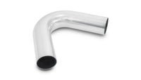 Vibrant 1.5in O.D. Universal Aluminum Tubing (120 degree bend) - Polished