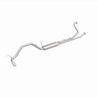 MagnaFlow CatBack 07-15 Nissan Titan V8 LGAS/LFLEX Single MF Polished Stainless Exhaust