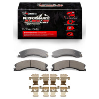 R1 Concepts R1 2009-2024 Chevrolet Express 4500 Front/Rear Performance Off-Road/Tow Brake Pads & Hardware Kit