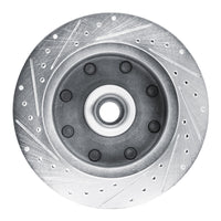 R1 Concepts R1 73-77 Dodge B300 Van (71-74) / B300 (75-80) Front Right Drilled & Slotted Silver Brake Rotor