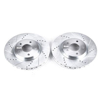 PowerStop Power Stop 05-08 Chevrolet Cobalt Front Evolution Drilled & Slotted Rotors - Pair